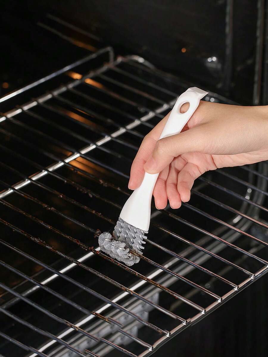 2 chiếc chổi vệ sinh bếp đa năng, dùng cho giá bếp, góc bồn rửa và nhiều nơi khác - trắng - Xem 1