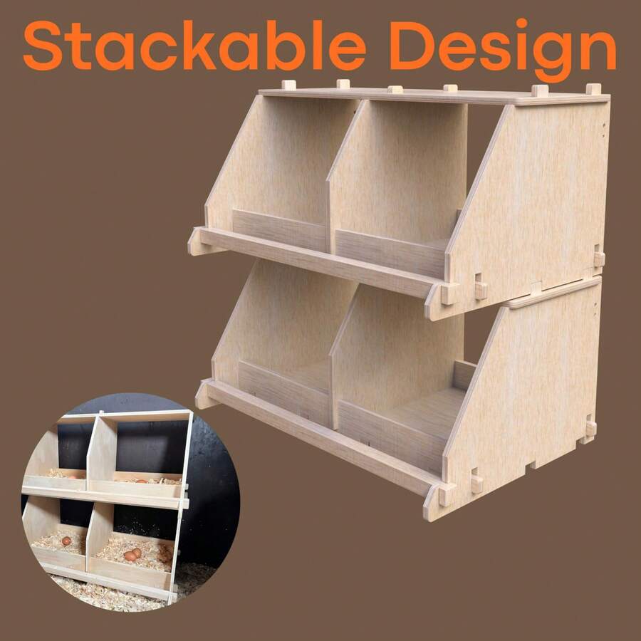 Perfect Nesting Boxes For Chickens & Ducks Wooden Chicken Nesting Box