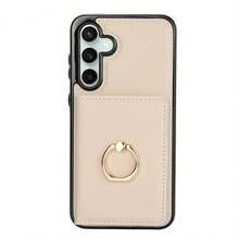 Holder PU Leather Wallet Case Compatible With Iphone 16 15 14 13 12 Mini 11 Pro X XS Max XR 8 7 Plus SE 5G 2022 2020 With RFID Blocking,Card Holder Slots Phone Bag Case Compatible With Samsung Galaxy S24 S23 S22 S21 FE Plus Note 20 Ultra A55 A15 A54 A14 A73 A53 A13 A52 A72 A12 A71 A51 4G 5G With 360° Finger Ring Holder,Kickstand Holder Phone Case For Pixel 8 Pro 8A 6A Cover - Apricot - View 51