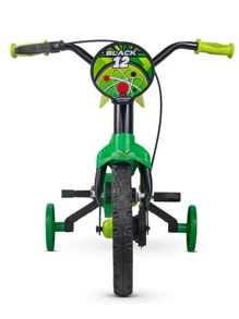 Children's Bicycle Aro 12 Women's And Men's - Nathor - 黑色 - 查看 4