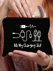 旅行化妆包 - 坚固耐用，安全且易于打开的拉链封口，宽敞且井井有条的内部隔层 - 独特的航空风格设计，紧凑便携的旅行伴侣储物袋 - 彩色 - 查看 10