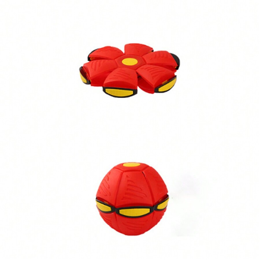 2024 New Doggy Disc Ball, Interactive Flying Saucer Ball Dog Toys, Pop