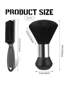 4/5 قطعة مجموعة أدوات قص الشعر احترافية - فرشاة تنظيف ماكينة الحلاقة، مشط مقاوم للحرارة، فرشاة شعر الذقن من النايلون للرجال - طقم ملحقات قص شعر بجودة صالون لجميع أنواع الشعر، عودة إلى المدرسة، مستلزمات السفر والعطلات، ملحقات شعر للنساء، فرشاة تسريح الشعر، ملحقات الحلاق، مجفف الشعر، شعر، حلاق، أدوات الشعر، منتجات الشعر، مجفف الشعر، منتجات الشعر، أدوات الشعر، أشياء الشعر، العناية بالشعر، فرشاة الشعر المجعد، حلاق، ملحقات الحلاق، معدات التسريح، مستلزمات السفر، مستلزمات السفر، تصفيف الشعر، التسريح، شعر، سفر، منتجات الشعر، أدوات الشعر، أشياء الشعر، حلاق، ملحقات الحلاق، صالون الحلاقة، معدات التسريح
