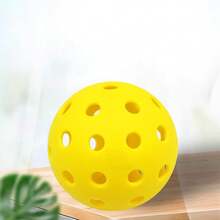 1pc Pickleball, 40 Holes, Rotational Molded PE Injection Glow-In-The-Dark Ball - Multicolor - View 11