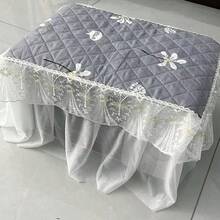 1 tấm phủ chống bụi cho lò vi sóng/máy in, vải bảo vệ ren chống dầu và bụi, đa năng, túi, hộp đựng, lưu trữ - Nhiều màu - Xem 7