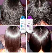 Forever Liss Zero Formaldehyde Semi-Permanent Straightening Kit 2 Liters - trắng - Xem 4