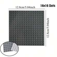 2PCS 16X16 Dots Small Particle Compatible DIY Building Blocks Baseplates Bricks Educational Assemblage Construction Base Plates Toys For Kids - Multicolor - View 15