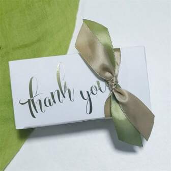 10pcs Letter Graphic Gift Box, Navy Blue Paper Candy Box For Wedding,Christmas