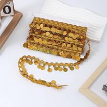 1码闪光流苏吊坠蕾丝装饰流苏，适用于服装DIY配件、流苏装饰、缝纫装饰部件、服装装饰、水钻或亮片 - 多色 - 查看 4
