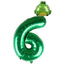 1 bộ bóng bay nhiều màu sắc hình xe hơi hoạt hình mini, động vật, số 40 inch và 32 inch, bao gồm vịt, ếch, lợn, gấu trúc, bò, xe cứu hỏa, v.v., dùng để trang trí tiệc, sinh nhật, ngày lễ, giáng sinh - Nhiều màu - Xem 19