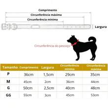 Adjustable Collar With Double Thickness Reinforced Comfortable For Large Medium Small Dogs LR-0315 - Màu Hồng baby - Xem 6
