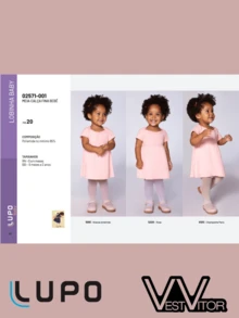 Baby Tights Yarn 20 Little Wolf 0 To 2 Years 2571 - Màu Hồng baby - Xem 2