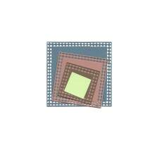 Metal Cortante DIY para Álbuns de Recortes das Quatro Estações, Cartões de Cumprimento em 3D, Moldura de Fundo Pontilhado de Base Criativa e Multi-Formato, Novidade 2024