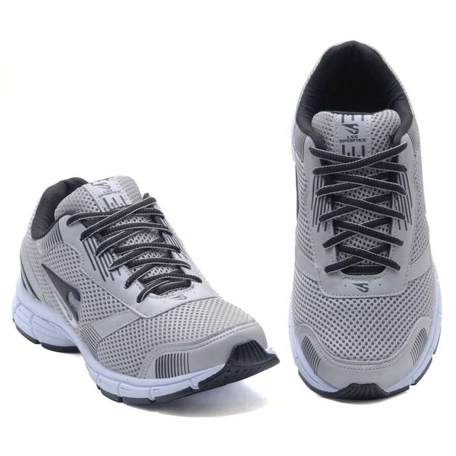 MIZZ LSS ORIGINAL MEN'S SPORTY SNEAKERS - 灰色/黑色 - 查看 1