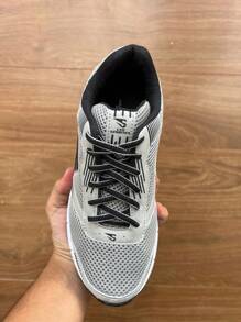 MIZZ LSS ORIGINAL MEN'S SPORTY SNEAKERS - 灰色/黑色 - 查看 2