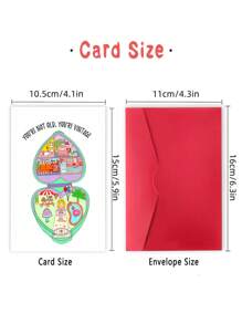 有趣的 90 年代 Polly 玩具生日贺卡 - 圣诞节、感恩节、万圣节送给朋友、家人和同事的完美礼物 独特的派对礼物 有趣的生日贺卡 生日贺卡 有趣的 - 彩色 - 查看 2