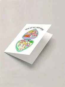 有趣的 90 年代 Polly 玩具生日贺卡 - 圣诞节、感恩节、万圣节送给朋友、家人和同事的完美礼物 独特的派对礼物 有趣的生日贺卡 生日贺卡 有趣的 - 彩色 - 查看 5