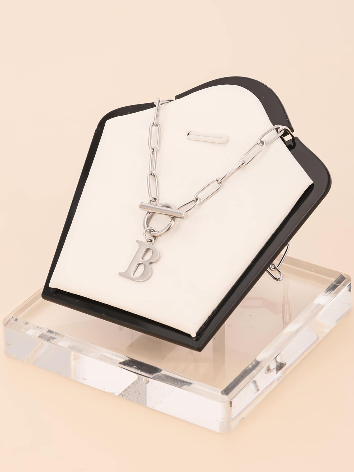 1 chiếc vòng cổ mặt chữ bằng thép không gỉ thời trang và độc đáo, món quà hoàn hảo cho bạn bè - chữ OT vàng - Xem 7