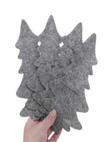 4 件装圣诞树餐具架袋、圣诞银器架口袋、勺子叉子袋收纳袋，适用于节日圣诞节派对餐桌装饰装饰品、家居装饰、圣诞礼物、家居礼物、房间装饰 - 彩色 - 查看 15