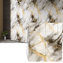 10 miếng dán gạch 3D tự dính 1,8㎡ giống đá cẩm thạch, miếng dán trang trí tường cho phòng khách, phòng ngủ, phòng tắm và nhà bếp, giấy dán tường PVC chống thấm nước, chống ẩm và chống dầu - Nhiều màu - Xem 35