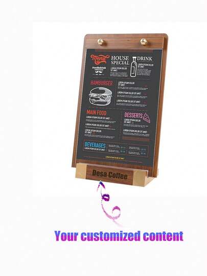 [맞춤형] 미니 나무 흔들 목마 공예 장식, 맞춤형 텍스트, 홈 데스크탑 장식, 아파트 필수품, 홈 데코, 발렌타인 데이, 부활절, 새해 홈 컬렉션에 적합한 방 배치