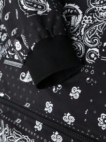 男士长袖休闲印花轻薄外套，春秋季