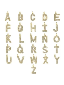 1 chiếc vòng cổ mặt dây chuyền chữ OT có khóa ngọc trai, vòng cổ ngọc trai giả thời trang với 26 mặt dây chuyền chữ cái A-Z, dây chuyền xương đòn tinh tế, phù hợp cho bé gái và phụ nữ - Nhiều màu - Xem 3