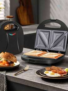 Sandwichera PANINI Eléctrica, ORVICA - Negro - Ver 2