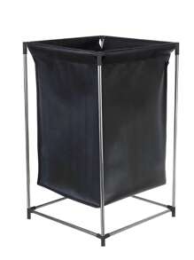 Collapsible Laundry Basket Minimalist Organizer For Dirty Clothes Home - Đen và trắng - Xem 3