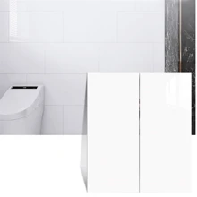 10 miếng dán gạch 3D tự dính 1,8㎡ giống đá cẩm thạch, miếng dán trang trí tường cho phòng khách, phòng ngủ, phòng tắm và nhà bếp, giấy dán tường PVC chống thấm nước, chống ẩm và chống dầu - Nhiều màu - Xem 18