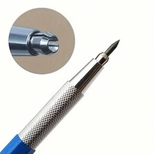 Metal Pencil With Deep Hole Woodworking Pencil Mark And Built-In Sharpener Suitable For Architects And Carpenters To Draw - Sets - View 8