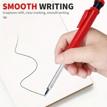 Metal Pencil With Deep Hole Woodworking Pencil Mark And Built-In Sharpener Suitable For Architects And Carpenters To Draw - Sets - View 9