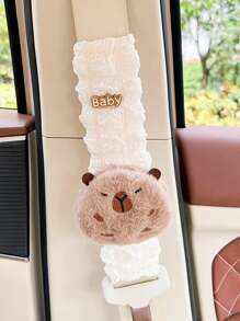 1 cái Dây an toàn vai cho xe hơi Capybara hoạt hình Bảo vệ vai xe hơi phổ thông Chống chèn ép Bảo vệ cổ Trang trí xe hơi Trang trí dễ thương - Một cỡ - Xem 9