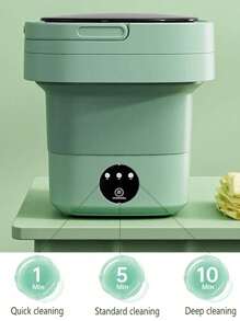 8l mini lavadora portátil plegable 3 calcetines ropa interior y calzoncillos telescópicos y compactos para lavandería doméstica