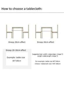 Bubaba 1 件铜币图案镂空米色矩形桌布,波西米亚风蕾丝流苏装饰防尘桌旗,适用于餐厅、厨房、卧室、客厅、户外派对、节日、所有季节 - 米色 - 查看 5
