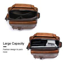 Túi đeo vai da cổ điển Túi đeo chéo cho nam doanh nhân - Nhiều màu - Xem 6