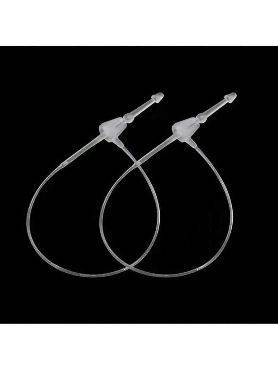 1000Piece Disposable Plastic Gift Packaging Label Buckles, Simple