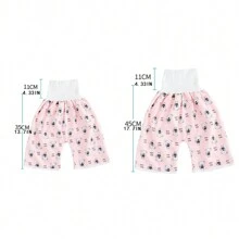 Couches lavables imperméables pour bébé, pantalon à couche protecteur anti-fuite pour nourrissons, culottes de propreté pour enfants, cadeaux de décoration pour la douche de bébé et la famille
