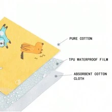 Couches lavables imperméables pour bébé, pantalon à couche protecteur anti-fuite pour nourrissons, culottes de propreté pour enfants, cadeaux de décoration pour la douche de bébé et la famille