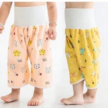 Couches lavables imperméables pour bébé, pantalon à couche protecteur anti-fuite pour nourrissons, culottes de propreté pour enfants, cadeaux de décoration pour la douche de bébé et la famille