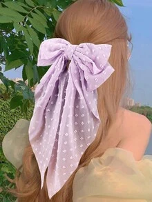 11 件随机颜色法式女士复古大蝴蝶结发夹，时尚优雅金属发饰超值装，适合生日派对、化装舞会、快速发货和日常使用 - 彩色 - 查看 3