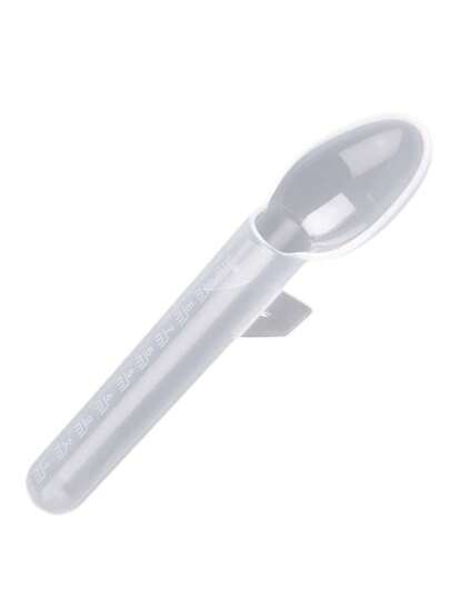 Cuchara medicina calibrada para niños, bebés y niños pequeños –10 ml de capacidad de plástico dosis de líquido oral dispensador graduado