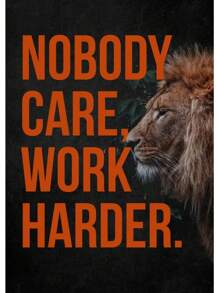 1 件锻炼生活励志名言海报和印刷品墙壁艺术图片帆布画健身房家庭房间装饰无框架 - 彩色 - 查看 10