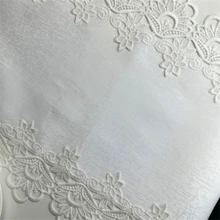 1 件长方形白色桌旗、家居装饰、优雅餐具、早餐/咖啡垫、圣诞节节日桌旗、婚礼派对节日桌面装饰 - 白色 - 查看 8