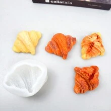 1 pezzo Stampo di silicone fai-da-te per croissant finti