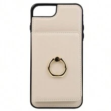 Holder PU Leather Wallet Case Compatible With Iphone 16 15 14 13 12 Mini 11 Pro X XS Max XR 8 7 Plus SE 5G 2022 2020 With RFID Blocking,Card Holder Slots Phone Bag Case Compatible With Samsung Galaxy S24 S23 S22 S21 FE Plus Note 20 Ultra A55 A15 A54 A14 A73 A53 A13 A52 A72 A12 A71 A51 4G 5G With 360° Finger Ring Holder,Kickstand Holder Phone Case For Pixel 8 Pro 8A 6A Cover - Apricot - View 34