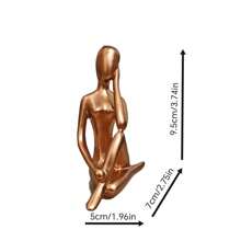 Scandinavische Stijl Luxe Yoga Meisje Hars Ambachtelijke Ornamenten, Moderne Woondecoratie Voor TV Kast, Wijnkast Beste Geschenken