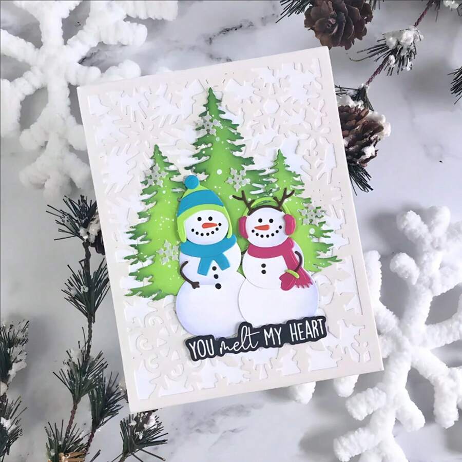 2024 New DIY Metal Cutting Die For Christmas Scrapbook Album 3D