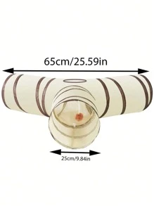 BVEOYPET 1Pc Cat Tunnel Toys, Detachable, Folding And Easy Storage, Pet Cat Sleeping And Playing All-In-One Cat Tunnel Toys, Cat Since Hi Fun Toys - Multicolor - View 7