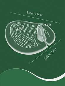 1 双人字拖鞋底垫、趾夹趾凉鞋前脚垫、防滑防摩擦鞋垫 - 人字拖鞋腳掌墊 - 查看 3